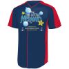 B3VP Youth Full-Button Baseball Jersey Thumbnail